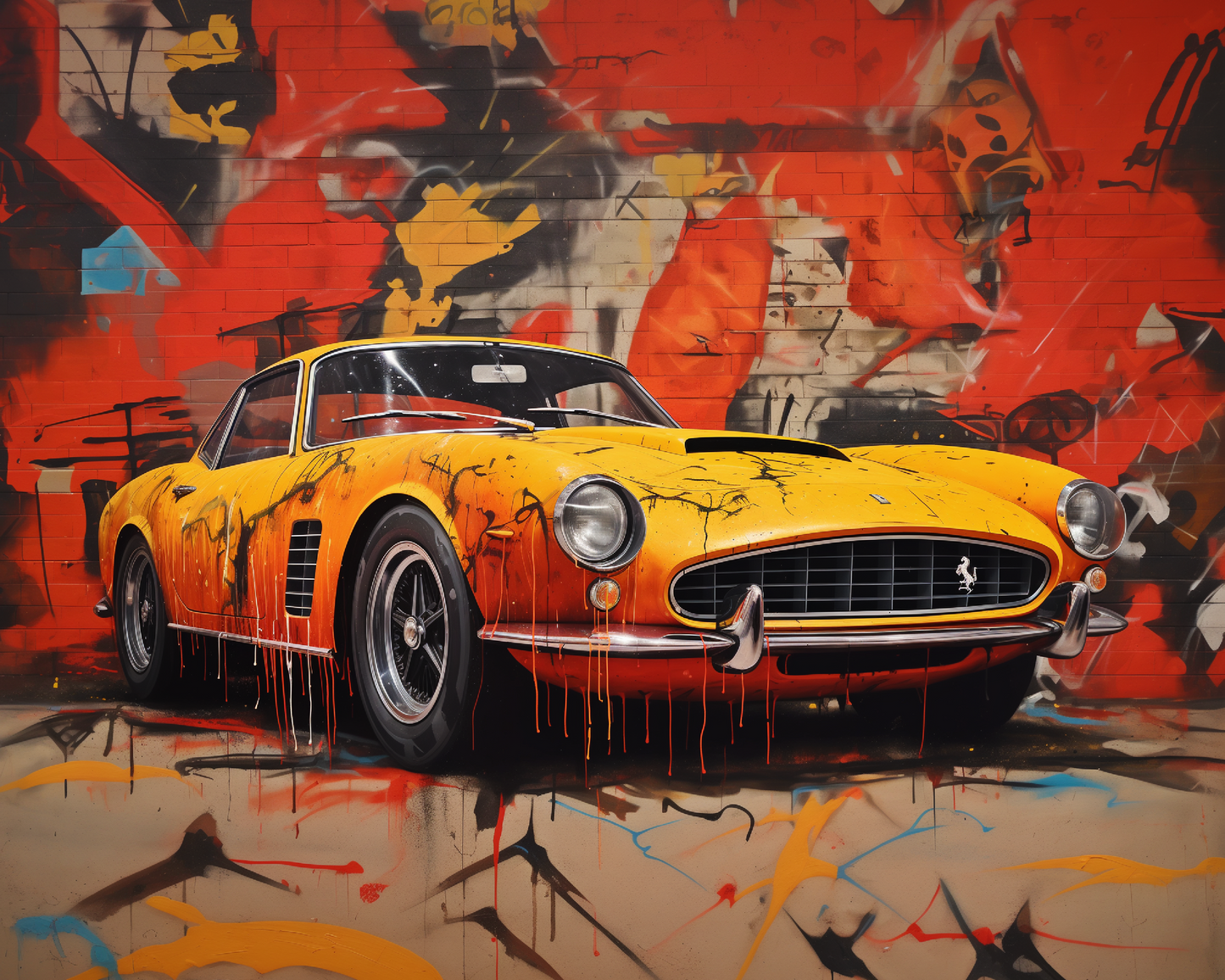 Muscle Car Classics Collection: Street Art Graffiti