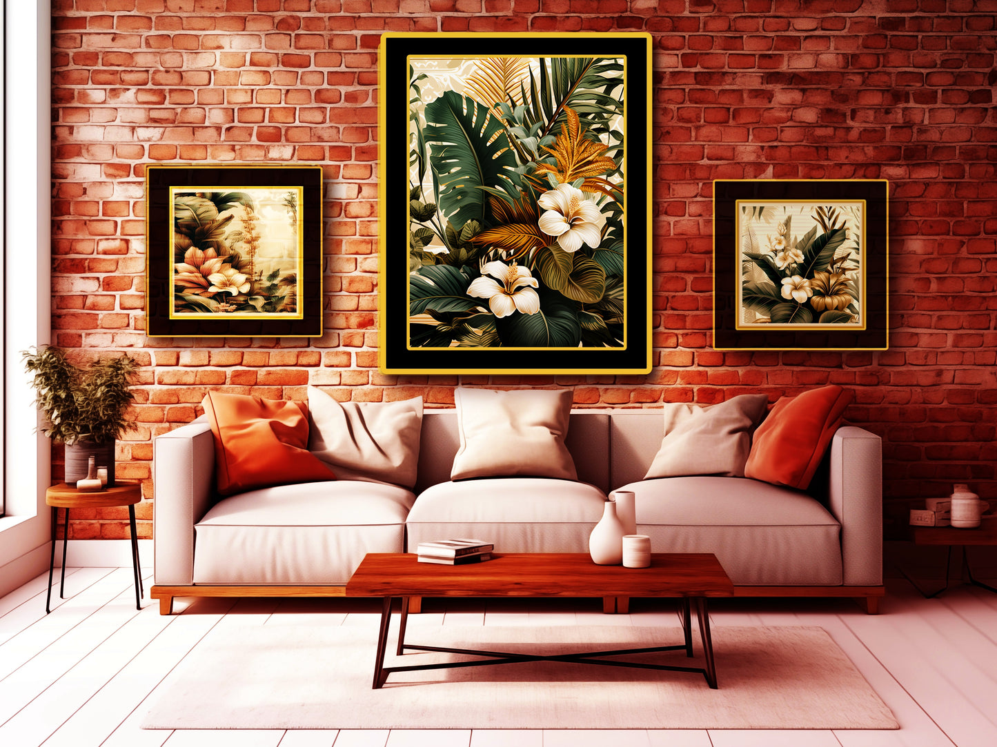 Tropical Foliage Greenscape Collection: Digital Art for Nature Lovers and Design Enthusiasts