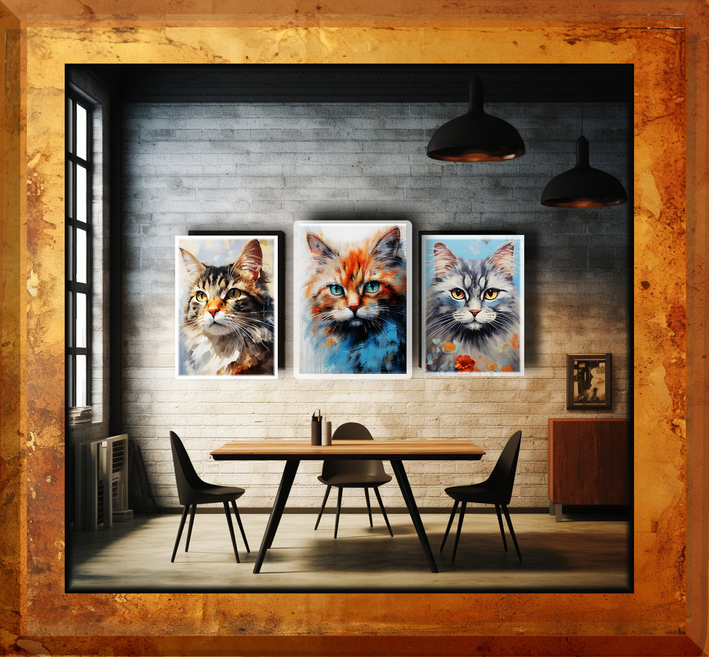 Colección Cats: arte digital para el fanático felino