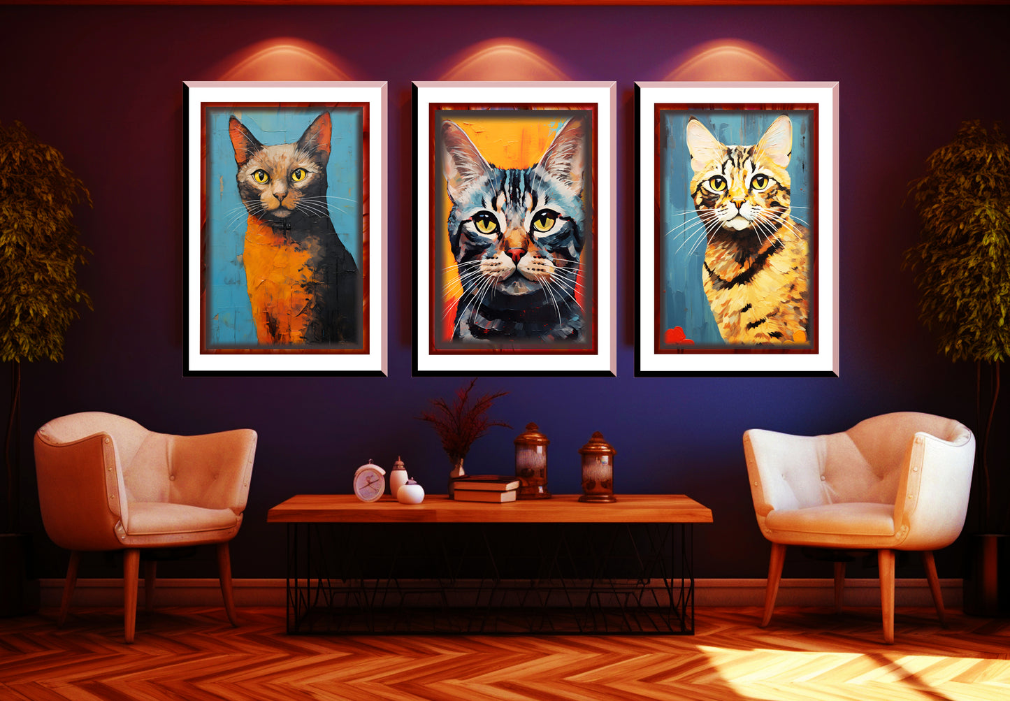 Colección Cats: arte digital para el fanático felino